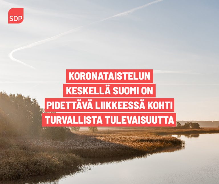 SDP:n viesti valtiopäivien avajaiskeskustelussa