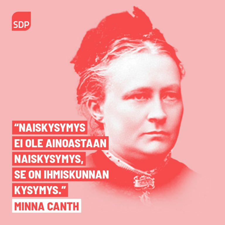 Hyvää Minna Canthin päivää
