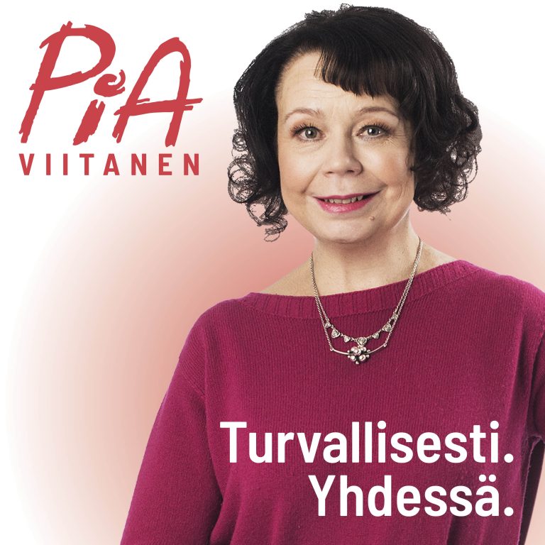 Pia Viitanen ehdokkaana kuntavaaleissa