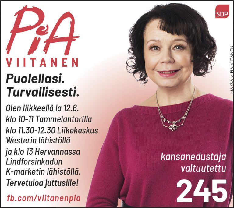 Tapaamisiin Tampereella la 12.6