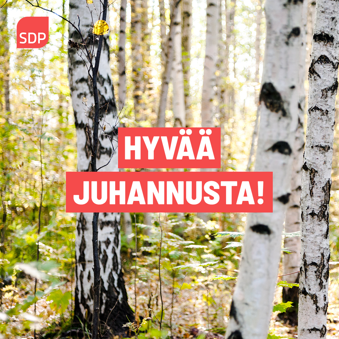 Hyvää ja lämpöistä juhannusta!