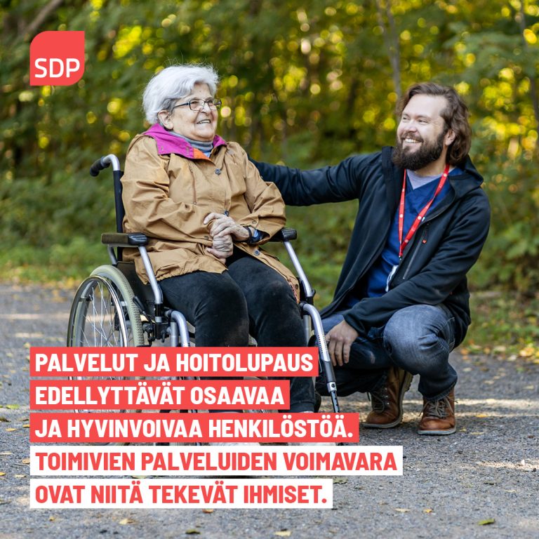 SDP:n kärkiteemat aluevaaleihin on julkaistu