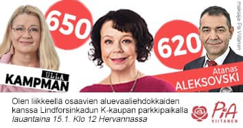Aluevaalit jo ovella - äänesi on tärkeä!