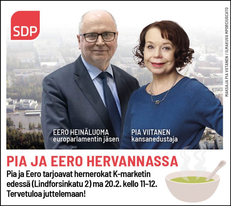 Tavataan Hervannassa ma 20.2 - tervetuloa rokalle!