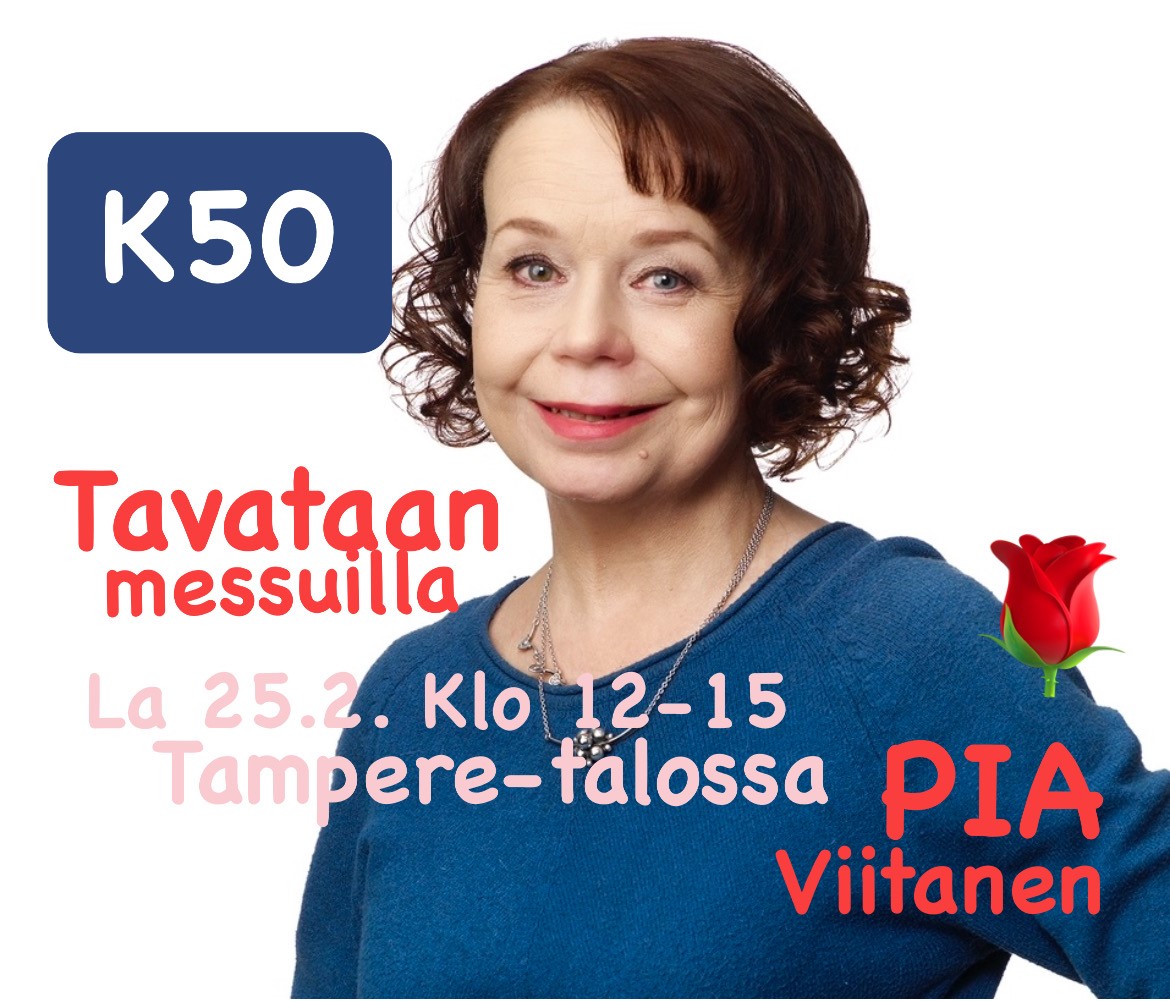 K50-messut la 25.2 Tampere-talossa – tavataan messuilla