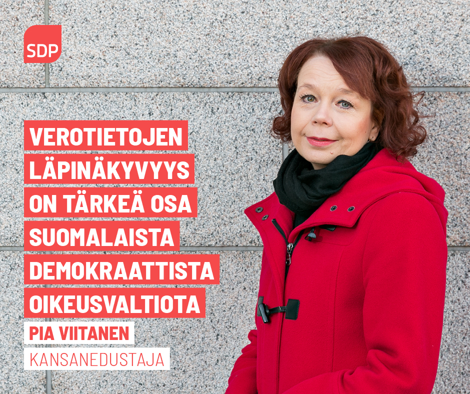 Medialle kattavat verotiedot lakimuutoksella