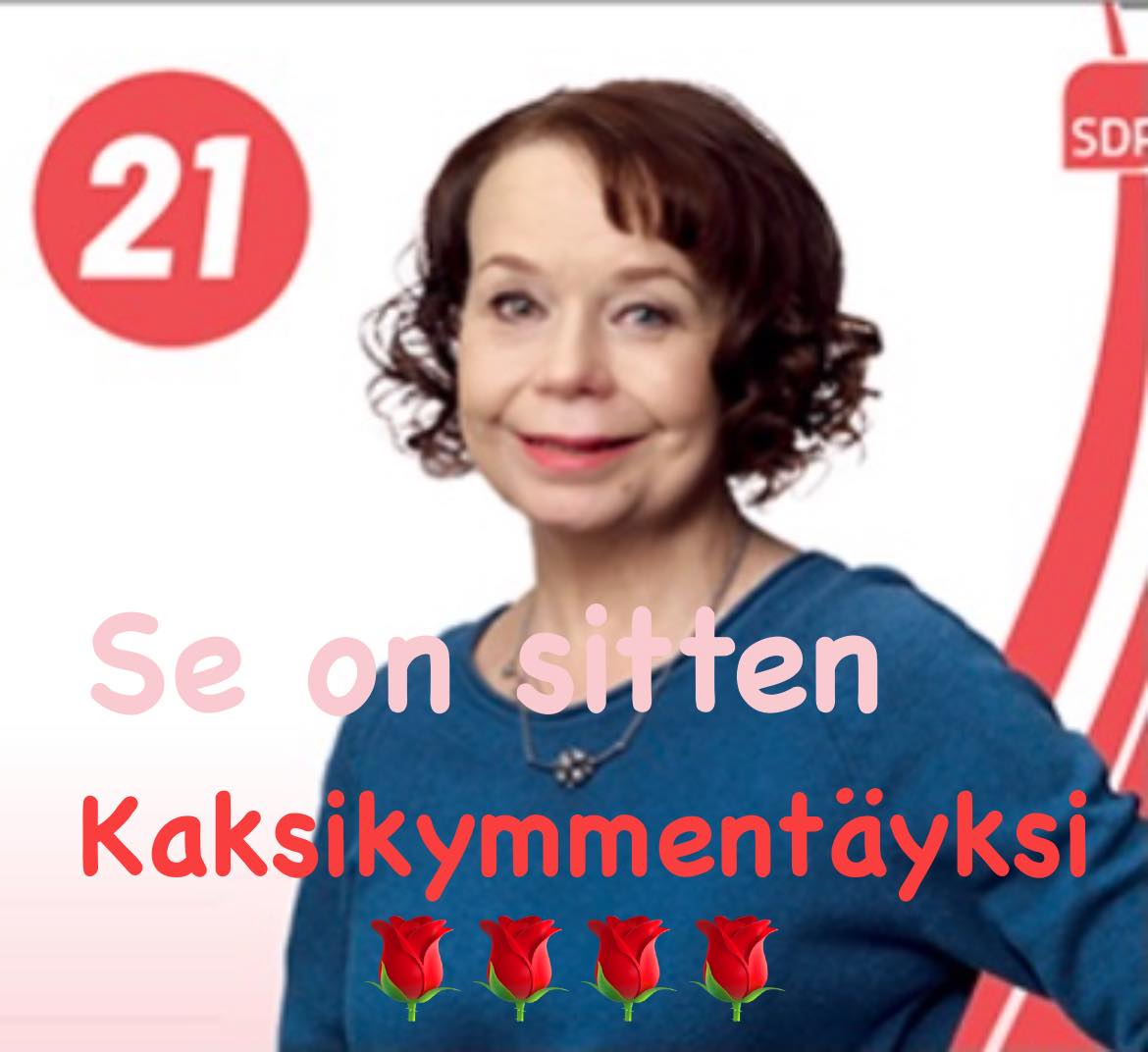 Ehdokasnumeroni on 21